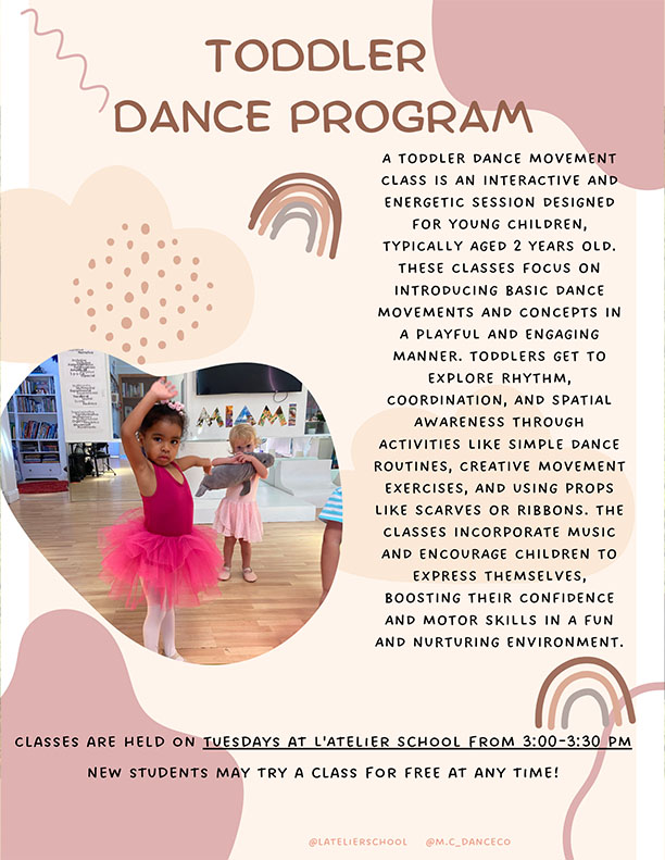 Toddler Dance Program